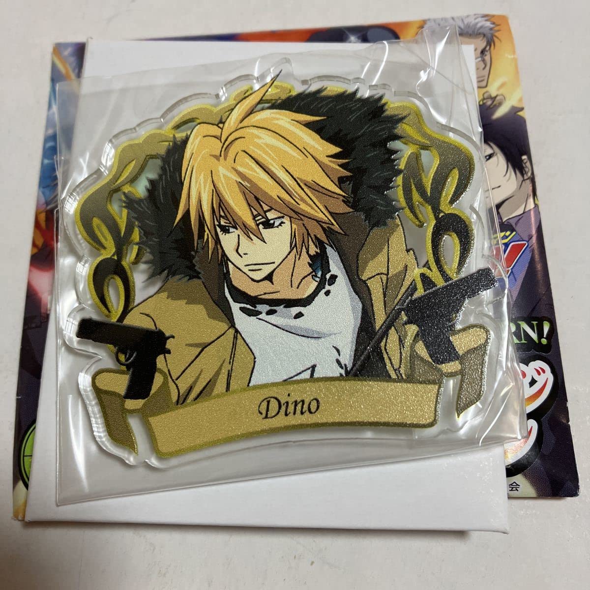 家庭教師ヒットマンREBORN!　リボーン　缶バッジ　アクリルバッジ　ディーノ 家庭教師ヒットマンREBORN! リボーン 缶バッジ アクリルバッジ